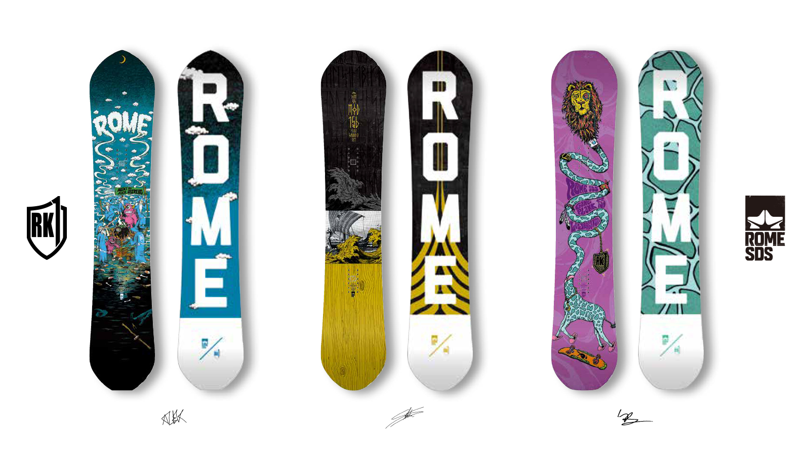 rome sds snowboards