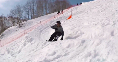 スノーボード snowboard banked slalom バンクドスラローム