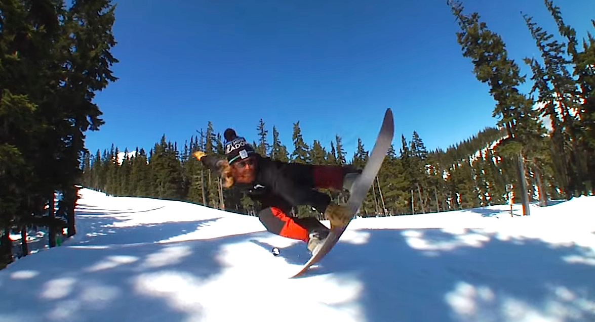 スノーボード snowboard tail press テールプレス