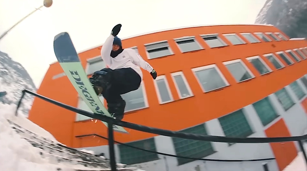 snowboarding rail スノーボード レール
