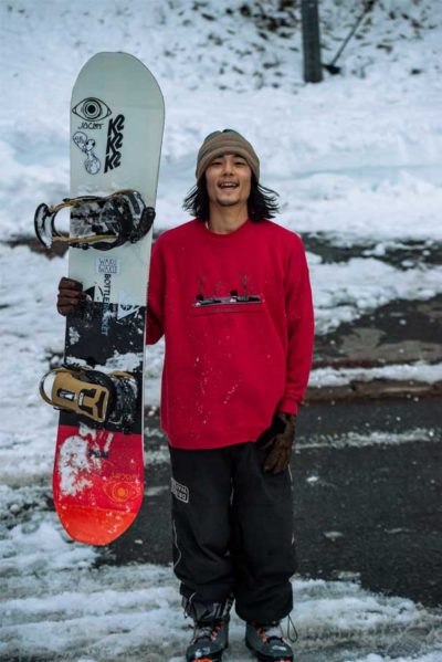 野坂賢造 kenzo nagasaka snowboarding スノーボード